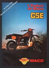 Brochure prospectus moto d'occasion  Villeneuve-l'Archevêque