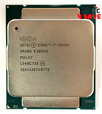 Processador Intel Core i7-5820K 3.30GHz 6-Core 15MB LGA2011-3 para Desktop SR20S 140W comprar usado  Enviando para Brazil