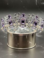 Purple tiara wedding for sale  Minneapolis