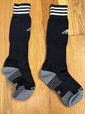Usado, Calcetines de fútbol Adidas Climalite para hombre, negros. tamaño mediano segunda mano  Embacar hacia Argentina