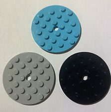 Used, LEGO Parts 11213 (1pc) Plate, Round 6 x 6 w Hole Pick Color for sale  Shipping to South Africa