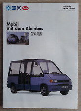 Volkswagen minibus brochure for sale  BOURNE