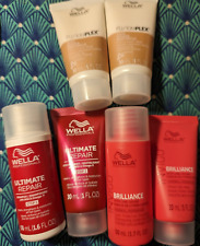 Used, Wella 6pc: Ultimate Repair Shamp/Cond. & Brilliance Shampoo/Mask, Fusionplex Mas for sale  Shipping to South Africa