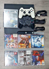 Sony PS3 Slim CECH-2001A Bundle - 2 Controllers 7 Games TESTED for sale  Shipping to South Africa