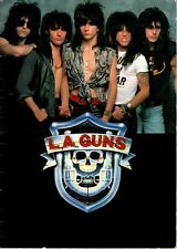 Original Raro 1988 LA GUNS Livro de Tour Japonês / Guia GUNS N ROSES Glam Metal  comprar usado  Enviando para Brazil