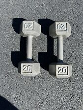 40 dumbbells lb pair for sale  Crozet