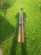 vintage wood skis for sale  Quincy