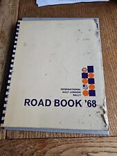 Rally road book for sale  OSWESTRY