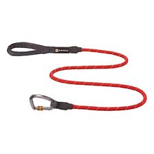 Ruffwear Knot Leash Dog Leash Reflective Rope Lead Red Sumac Large for sale  Shipping to South Africa