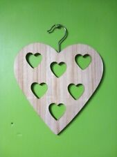 Wooden love heart for sale  DERBY
