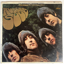 Usado, THE BEATLES Rubber Soul Vinyl LP RARO Impressão Errada Duplo Estéreo 1969 Etiqueta Verde comprar usado  Enviando para Brazil