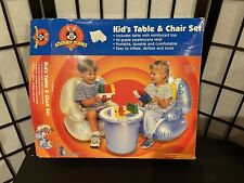 Used, Kids Table And Chairs Set Intex Looney Tunes Tweety Bird Inflatable Set for sale  Shipping to South Africa