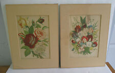 Lot floral prints for sale  Kingston