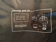 Packable large duffle for sale  Los Angeles