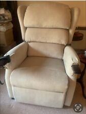 Beige rise recliner for sale  WOODFORD GREEN