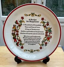 Decorative plate pall for sale  SKIPTON