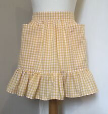 Frilly yellow gingham for sale  SOUTHAMPTON