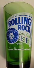 Rolling Rock Extra Pale Old Latrobe 33 Green Libby Pint Beer Glass  for sale  Shipping to Canada