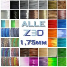 Z3D Drucker Printer Filament 1,75mm Auswahl von Material & Farbe & Gewicht comprar usado  Enviando para Brazil