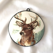 Deer disk ornament for sale  San Diego