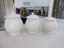 Longaberger pottery ivory for sale  Lehigh Acres