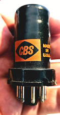 Tubo de radio CBS 6052 6AC7 EE. UU. perfecto para coleccionistas y entusiastas segunda mano  Embacar hacia Mexico