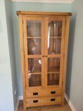 Solid oak display for sale  SOUTH MOLTON