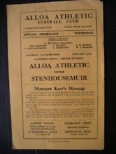 Alloa athletic stenhousemuir for sale  CHELTENHAM