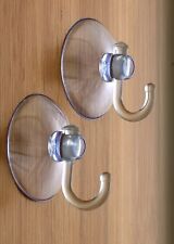 Clear suction hooks for sale  LONDON