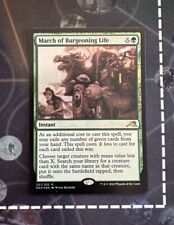 March of Burgeoning Life FOIL - NM - MTG Neon Dynasty - Magic the Gathering for sale  Shipping to South Africa