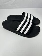 RARO ADIDAS Adilette BOOST Slide preto masculino 11 sandálias basquete futebol, usado comprar usado  Enviando para Brazil