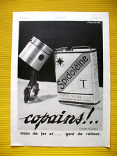 Spido press advertisement d'occasion  Expédié en Belgium