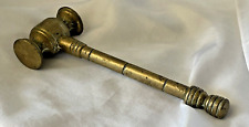 Brass gavel yellow for sale  HOVE