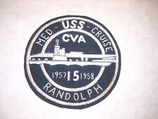 uss cruise patch used for sale for sale  Elizabeth