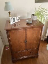 walnut media unit for sale  AMERSHAM