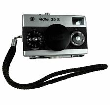 Rollei 35 S Camera Chrome w/40mm f2.8 Sonnar HFT Lens 35S Film 35mm Vintage for sale  Shipping to South Africa