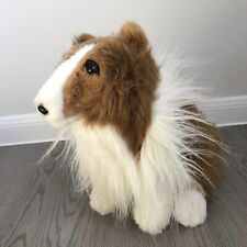 Lassie Plush Universal Studios Collie Realistic Dog Medium 15" Stuffed Animal for sale  Shipping to South Africa