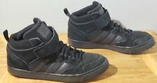  Zapatos de baloncesto ADIDAS Varial Mid negros para hombre talla 10, usado segunda mano  Embacar hacia Argentina