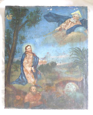 Antico dipinto reintelato usato  Cremona