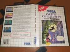 ## Sega Master System - Castle Of Illusion - Top / Ms Game ## comprar usado  Enviando para Brazil