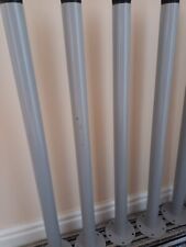 Ikea Adils Steel Table Legs x 5 Grey coloured for sale  Shipping to South Africa