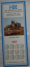 Blechschild kalender 1987 gebraucht kaufen  Hainichen
