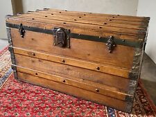 Antique steamer trunk for sale  SPILSBY