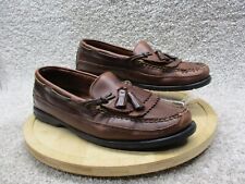 Mocassim Sperry Top Sider Masculino Tamanho 10.5 M Couro Marrom Borla Barco Excelente Estado Usado comprar usado  Enviando para Brazil