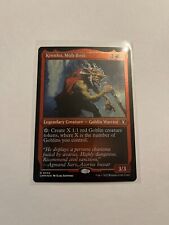 MTG – Commander Masters – Krenko, Mob Boss Etched Foil - Rare 0543 for sale  Shipping to South Africa