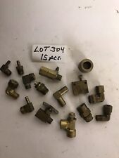 *USED* MISC. BRASS FITTINGS (LOT OF 15)-FREE SHIPPING* for sale  Shipping to South Africa