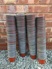 Plant Pots, 400 Used 10.5cm Round Terracotta Plastic Plant Pots for sale  Shipping to South Africa