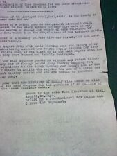 Old typed document for sale  Ireland