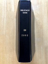 Bibliotheca sacra 2002 for sale  Schenectady