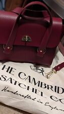 Red cambridge satchel for sale  Canton